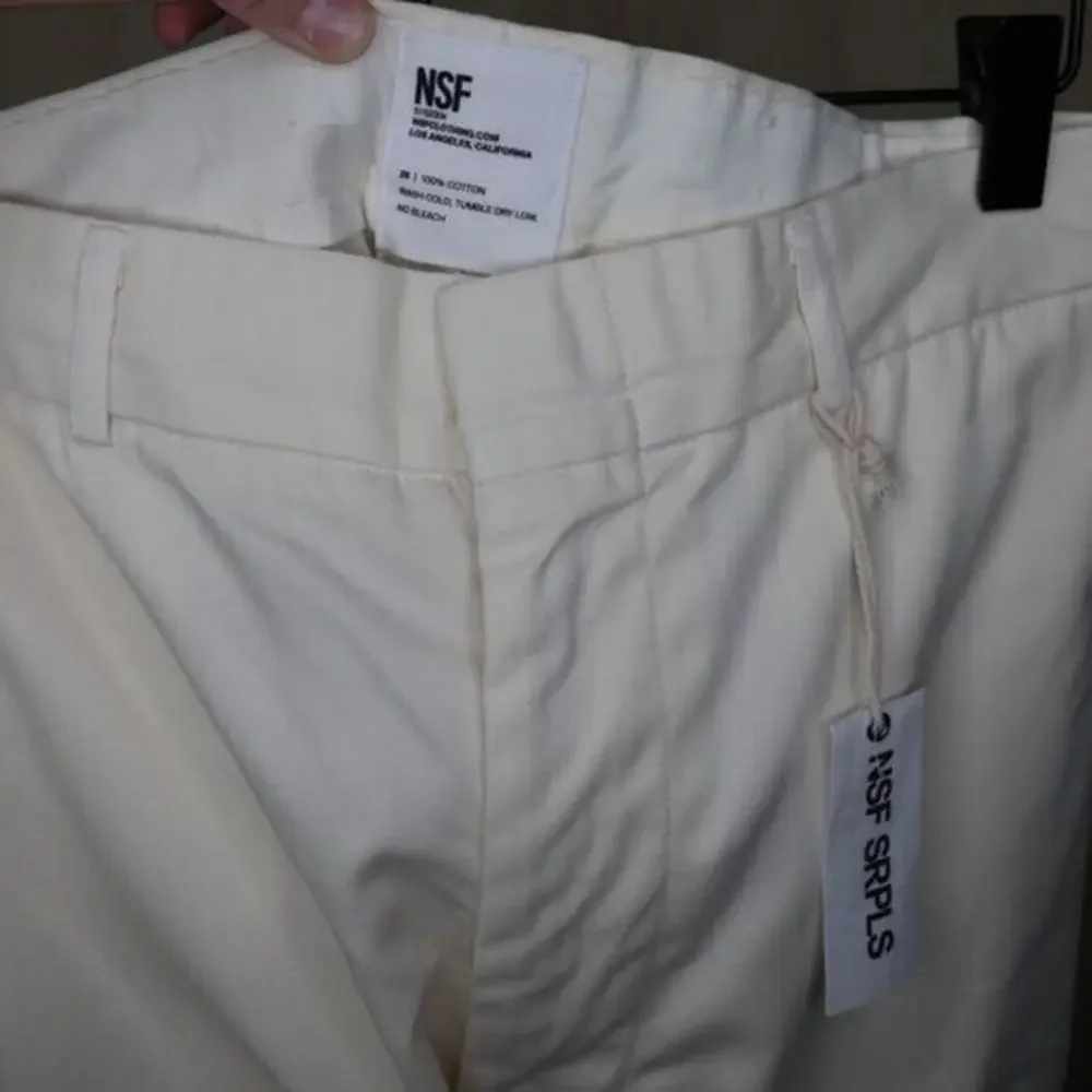 NWT NSF CLOTHING SRPLS US Military Officer Trouser French Vanilla Size 26‎
